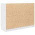 Aparador blanco 100x35x76 cm madera de