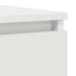 Aparador blanco 100x35x76 cm madera de