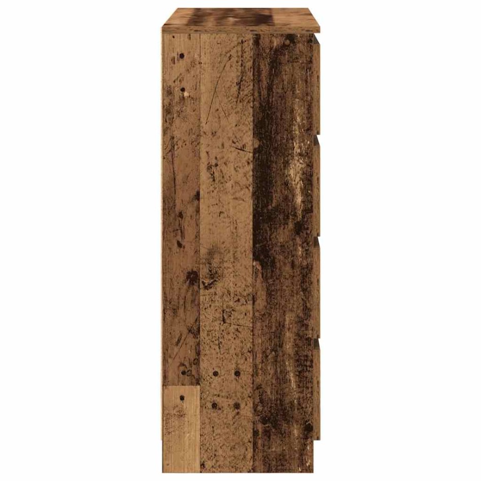 Aparador de madera vieja 80x35x99 cm Madera de