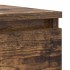 Aparador madera contrachapada color roble ahumado 100x35x76