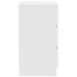 Mesillas de noche con 3 cajones 2 uds Blanco 39x35x65
