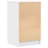 Mesillas de noche con 3 cajones 2 uds Blanco 39x35x65