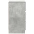 Mesillas de noche con 3 cajones 2 uds gris hormigón 39x35x65