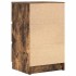 Mesillas de noche con 3 cajones 2 uds roble ahumado 39x35x65