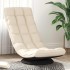 Silla giratoria de suelo de lino 70x51x79