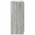 Aparador con cajones Sonoma gris 71x35x84 cm madera