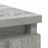 Aparador con cajones Sonoma gris 71x35x84 cm madera