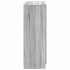 Aparador con cajones gris Sonoma 100,5x35x98,5