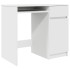 Escritorio blanco 86x49x76 cm madera de