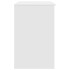 Escritorio blanco 86x49x76 cm madera de