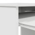 Escritorio blanco 86x49x76 cm madera de