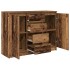Aparador con cajones madera vieja 100,5x35x76