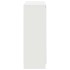 Aparador con cajones blanco 100,5x35x98,5 cm madera