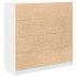Aparador con cajones blanco 100,5x35x98,5 cm madera