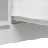 Aparador con cajones blanco 100,5x35x98,5 cm madera