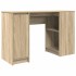 Escritorio roble Sonoma 120x42x76 cm madera de