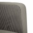 Sofá Loveseat gris claro 109 cm tejido de