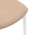 Sillas de comedor con cojines 2uds madera maciza blanco