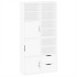 Armarios auxiliares 4 uds ODDA blanco 40x24x79