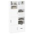 Armarios auxiliares 4 uds ODDA blanco 40x24x79