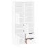 Armarios auxiliares 4 uds ODDA blanco 40x24x79