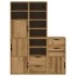 Armarios auxiliares 5 uds ODDA 40x24x79 cm Madera maciza