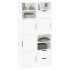 Armarios auxiliares 4 uds ODDA blanco 40x24x79