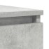 Aparador con cajones gris hormigón 100,5x35x76