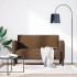 Sofá Loveseat Marrón 110 cm Cuero
