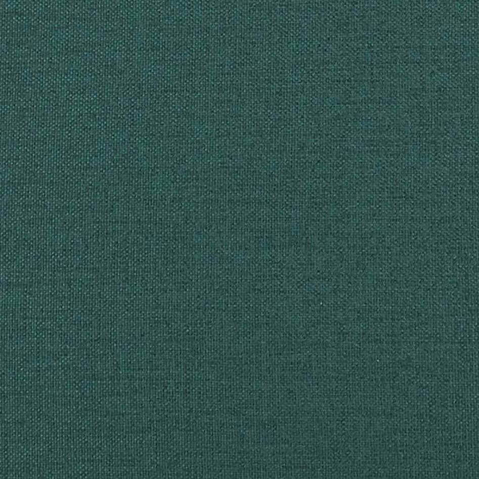 Banco con cojines tela verde oscuro 113x64,5x75,5