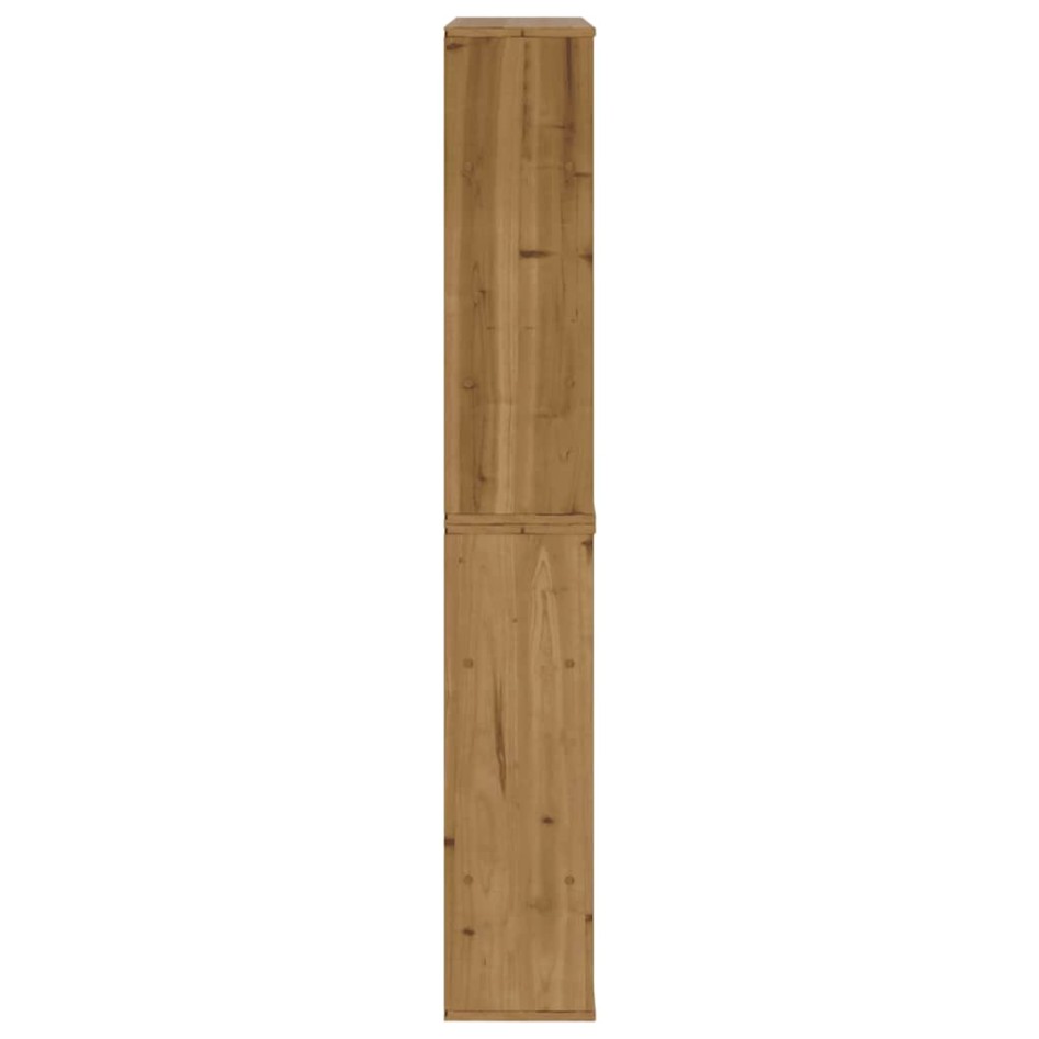 Armarios auxiliares 5 uds ODDA 40x24x79 cm Madera maciza
