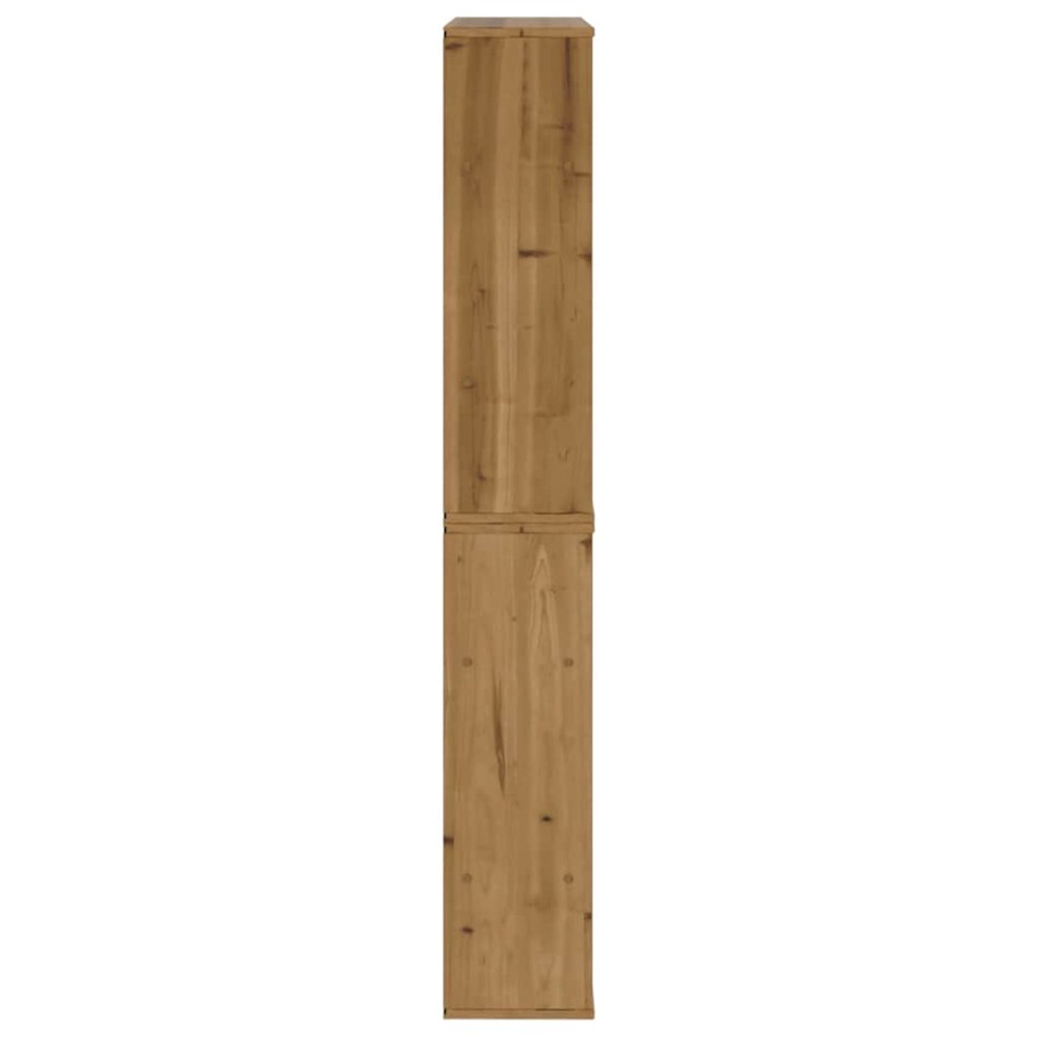 Armarios auxiliares 5 uds ODDA 40x24x79 cm Madera maciza