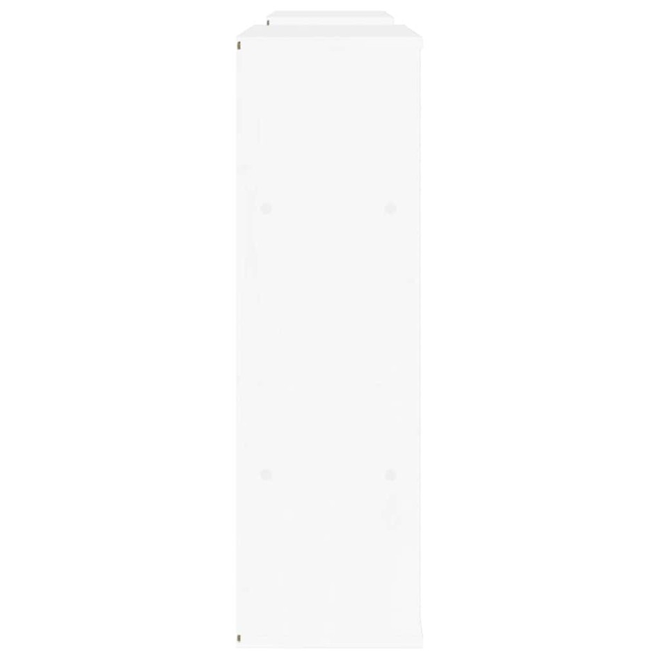 Muebles de TV 5 uds. con almacenaje ODDA blanco madera