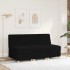 Sillón de sofá negro 55 cm tejido imitación lana