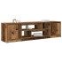 Mueble de TV de madera antigua 188,5x41x50 cm Madera