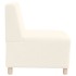Sillón color crema 55 cm tejido imitación lana