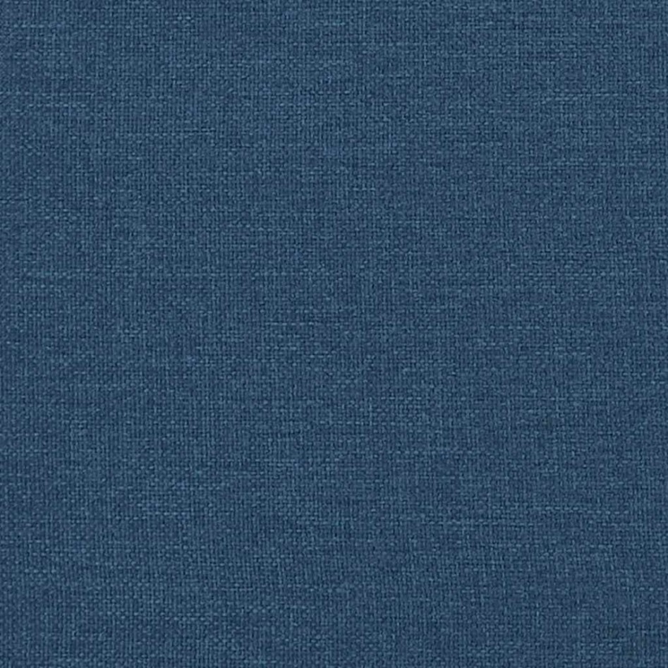 Sillón de tela azul 55