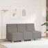 Sillón Sofá Tela Gris Topo 55