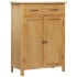 Mueble zapatero de madera maciza de roble 76x37x105