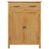 Mueble zapatero de madera maciza de roble 76x37x105