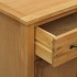 Mueble zapatero de madera maciza de roble 76x37x105