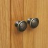 Mueble zapatero de madera maciza de roble 76x37x105