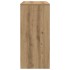 Aparador con cajones y puertas roble artesanal 70,5x34x74,5