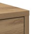 Aparador con cajones y puertas roble artesanal 70,5x34x74,5