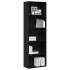 Estantería de madera de roble negro 60x30x189
