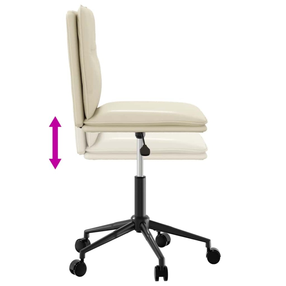 Sillas de comedor 2 unidades cuero sintético