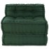 Puf modular tela verde
