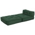 Puf modular tela verde
