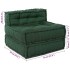 Puf modular tela verde