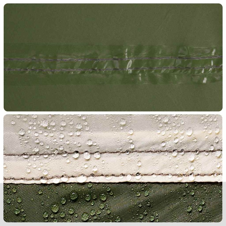 Tienda de pesca 5 personas impermeable verde